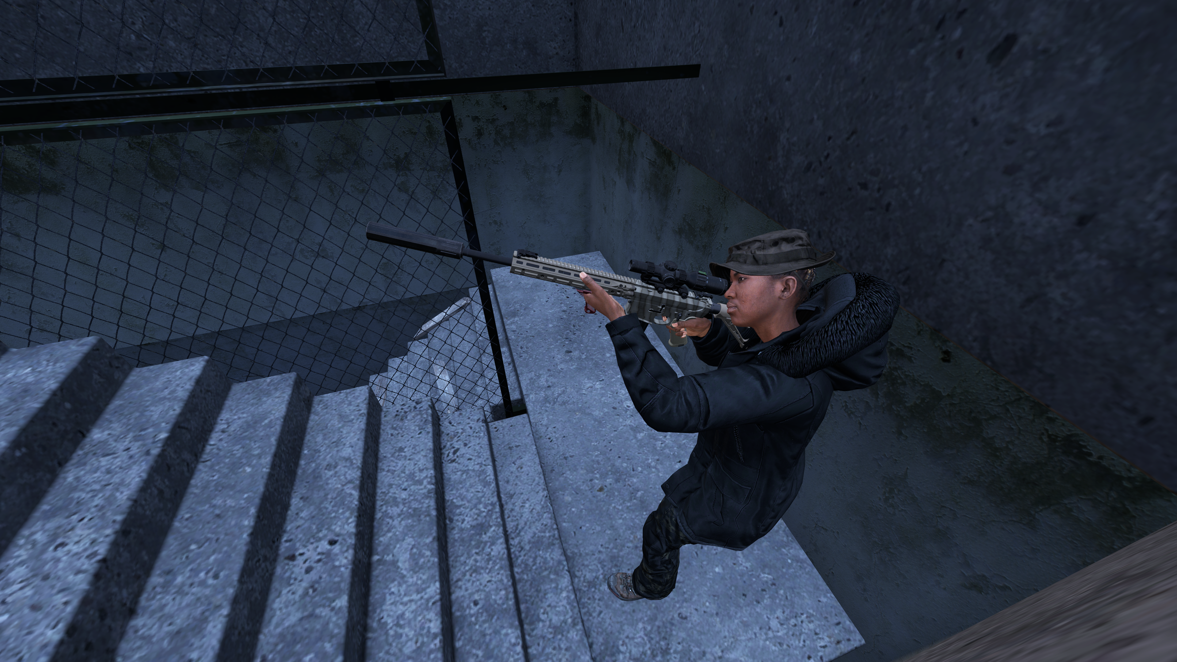 PVP akce na letisti NWAF